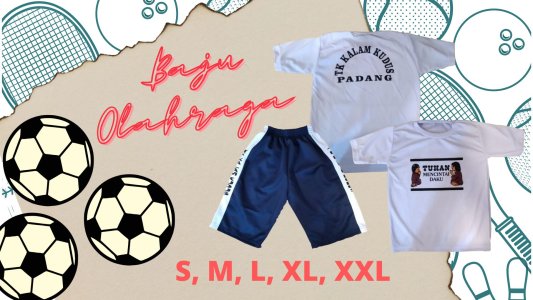 Setelan olahraga TK Kristen Kalam Kudus Padang