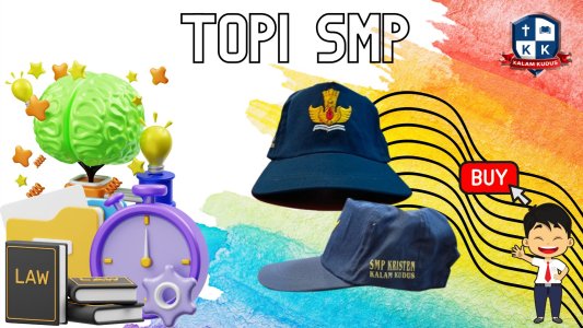 Topi SMP Kristen Kalam Kudus Padang