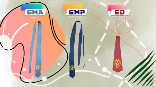 Dasi SD,  SMP,  SMA