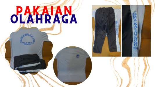 Setelan Olahraga SMA Kristen Kalam Kudus Padang